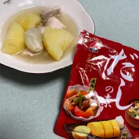 美味しいだしの素で塩肉じゃが|ちーねーさん