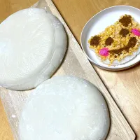 孫の一升餅。失敗を重ね😂本番上手く行きました😆|abekoさん