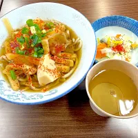 しっぽく蕎麦、てっぱい、日本酒という讃岐のセットメニュー|Food is lifeさん