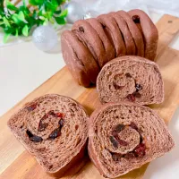 ベリーショコラのパウンド食パン|mai＊さん