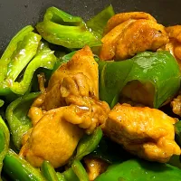 鶏肉とピーマンの甘酢炒め|須佐浩幸さん