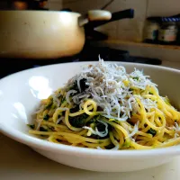 あおさとしらすのパスタ|ボニータさん