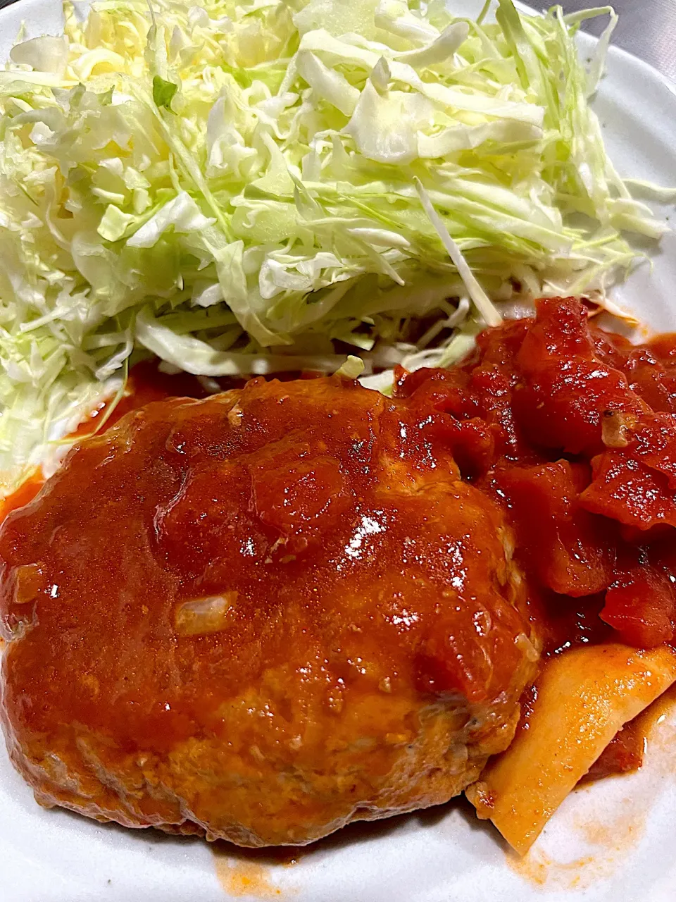 煮込みハンバーグな晩御飯|ちーさん