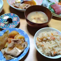 夜ごはん|しまだ ちえこさん