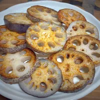 日本一のれんこんのソテー|えみりんさん