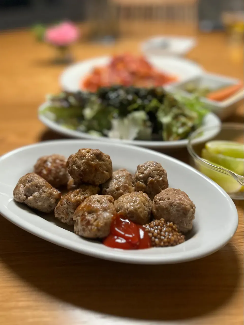 12/14の夕食　ミートボール|yoneさん