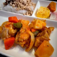 鶏肉と野菜のトマトソース煮|パパ手料理さん