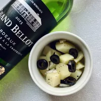 七海さんの料理 黒オリーブと黒胡椒のポテトサラダ