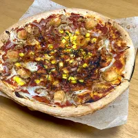 ちょっと焼きすぎた！かと思ったけど食べたらちょうど良かった！ たまにはピザで🍕|🐈⸒⸒⸒⸒つるのダンス🐈🐾さん