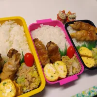 夫、私、娘弁当|みどりさん