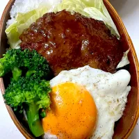 ハンバーグ弁当|あささん