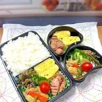 中華野菜炒め弁当|アッキーさん