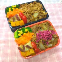 スタミナ丼弁当♥|みちゅあしさん