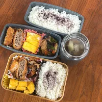 2025.12.15 高3息子.旦那弁当| こうれい母さん