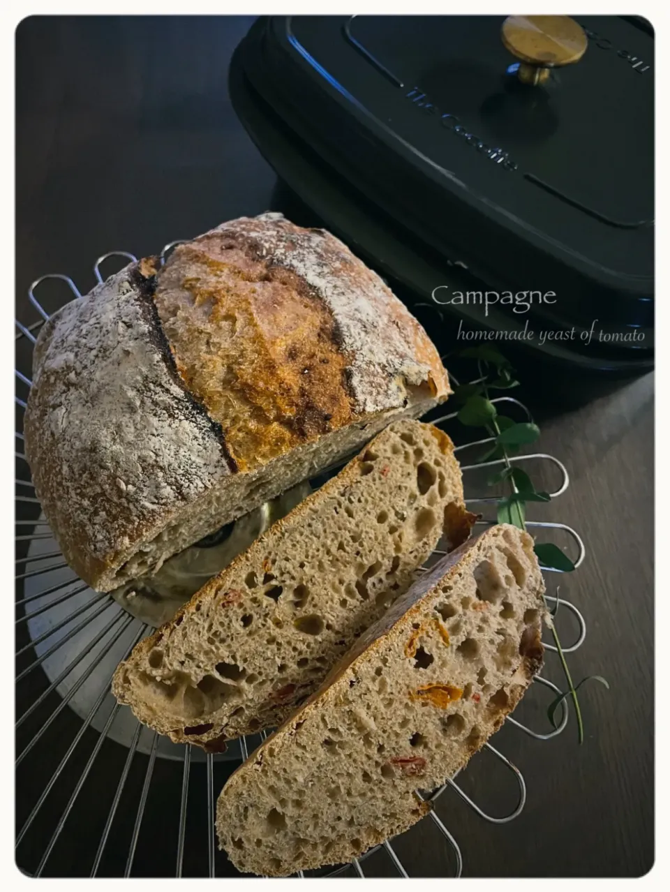 トマト酵母 de カンパーニュ|yucca@さん