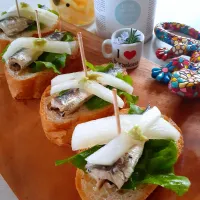 鰯と大根とわさびのピンチョス🇪🇸|fumfumさん