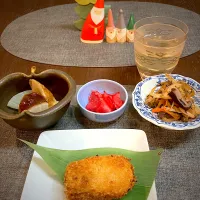 12/15 1人晩御飯💗|あーるさん