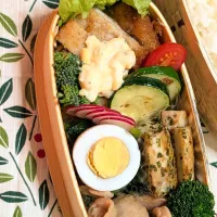 本日のお弁当〜とんかつ弁当| f.1125beさん