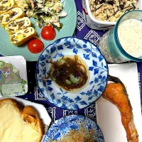 今日の朝ごはん。|くのっちさん