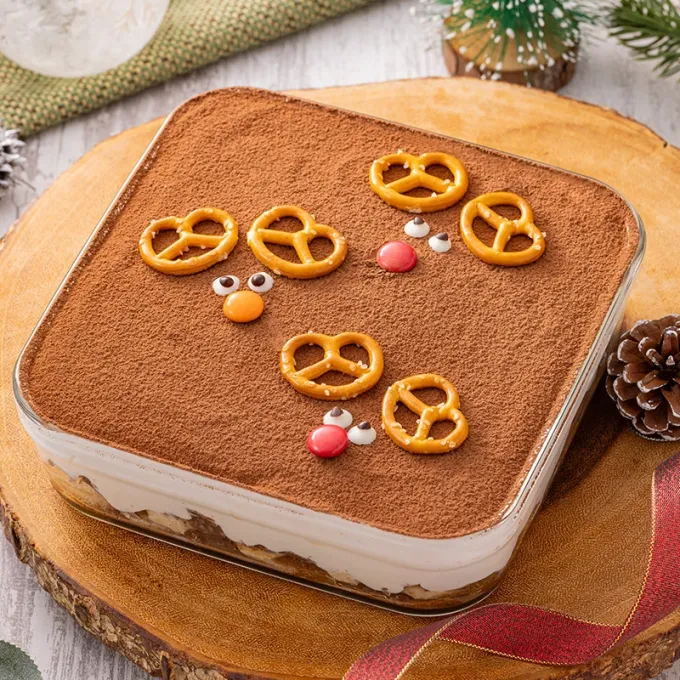 チョコバナナのトナカイティラミス|タカナシ乳業さん