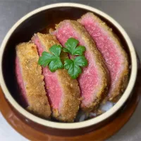牛カツ御飯|ゆめみどりさん