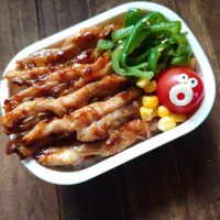 漢の…次女用🍱せせり丼弁当|ᵏᵒᵘさん