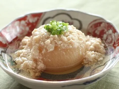 鶏そぼろ　ふろふき大根|ヤマサ醤油公式アカウントさん