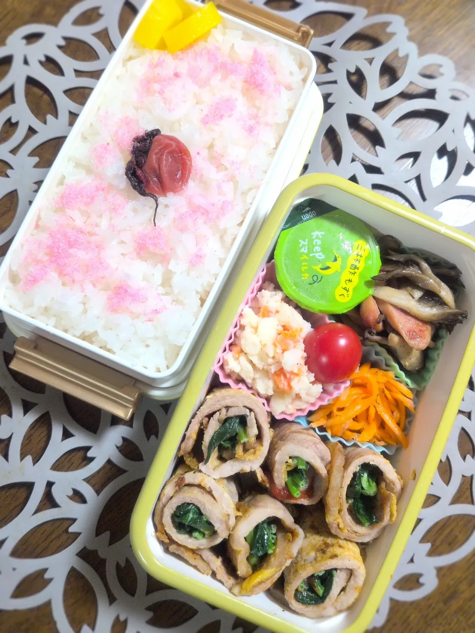 娘弁当🐷！|まめころさん