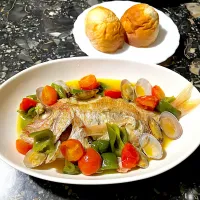 小鯛のアクアパッツァ| 団長さん