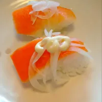 人参のオニオンサーモン寿司風|キムコさん