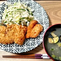 アジフライ・白身魚定食|vege食堂さん