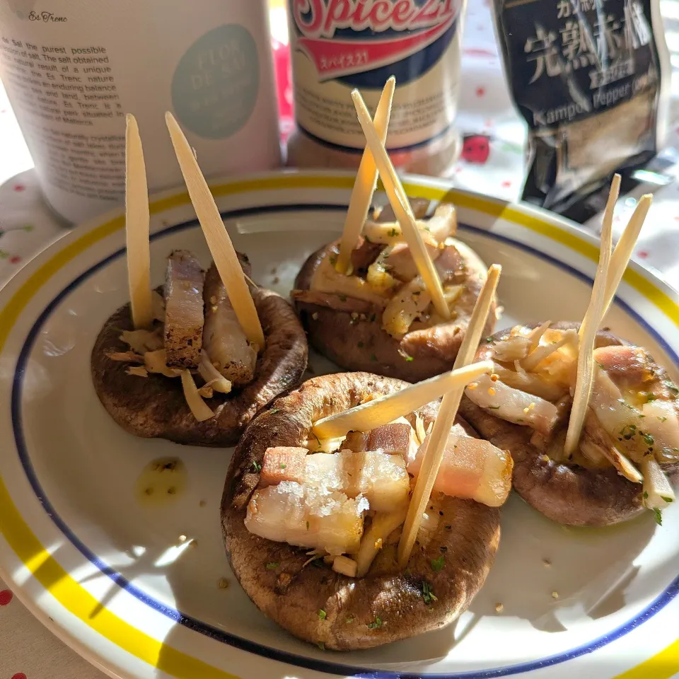 しいたけ🍄‍🟫鉄板焼|tomtomverdeさん