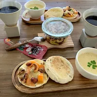 柿＆ナッツのドルチェ（ゴルゴンゾーラ）トースト| あおあおさん