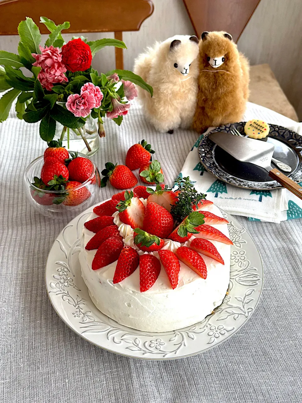 いちごのケーキ|Miki (^_−)−☆さん