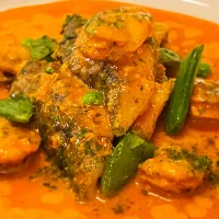 #鱈と帆立のムニエル　ソースアメリケーヌ|金井義則さん