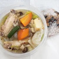 手羽中のスープ弁当|もりぞうさん