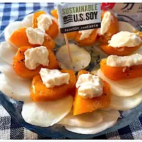 蕪と柿のカプレーゼ風♪フレッシュ！|ワイントンさん