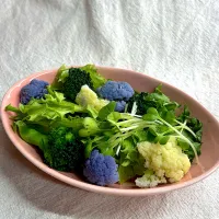 カリフラワーとブロッコリーのサラダ|かっちゃん杉さん