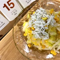 しらすと白菜のサラダ| 茶茶茶さん