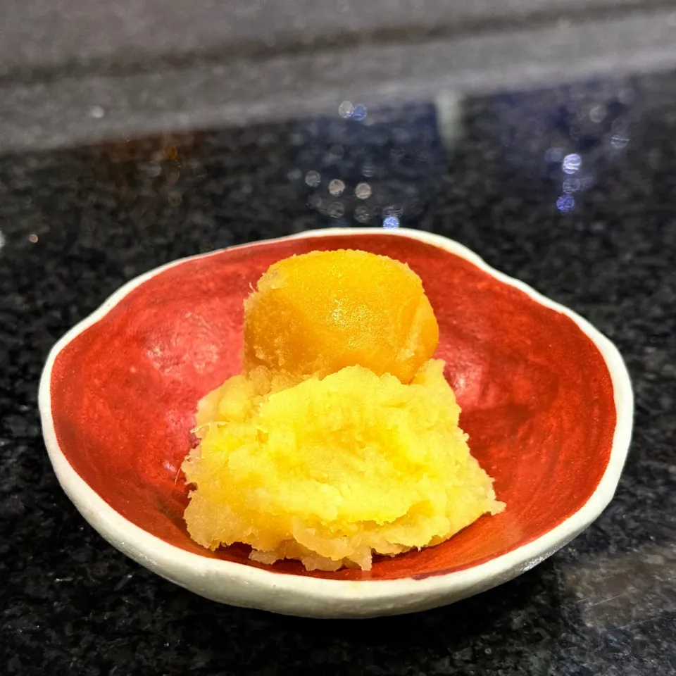 栗きんとん（おせち練習）|楓さん