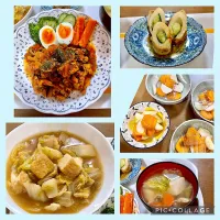 ポークチャップの夕食🍚|okeiko🎶さん