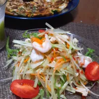 青パパイヤでヤムウンセン🇹🇭|びせんさん