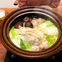 鶏の水炊き|タロッカ主夫見習いさん