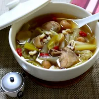 体に良さげな適当スープ