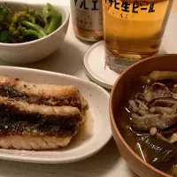 ソイのムニエル🐟具沢山豚汁🍲ブロッコリーのおかか和え🥦︎|gunlove❤さん