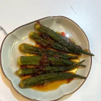 オクラのオリーブオイル炒め⭐️|めぐちゃんさん