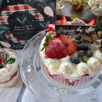 クリスマスケーキ(スコップケーキ)|Moëtaさん