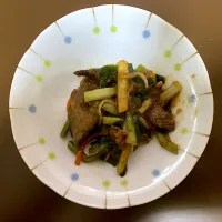 キッチンオリジン 国産豚レバー使用のレバニラ|ばーさんさん