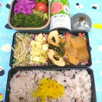 🍀2025/1216(火)聖護院大根の煮物弁当|ともちんさん