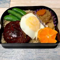 12/16ロコモコ風弁当|みっこちゃんさん